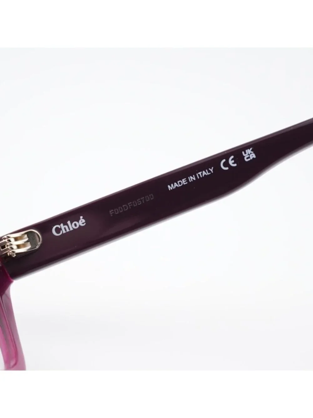 Chloe CH0242O 007 Eyeglasses Bordeaux 53mm Square Frame